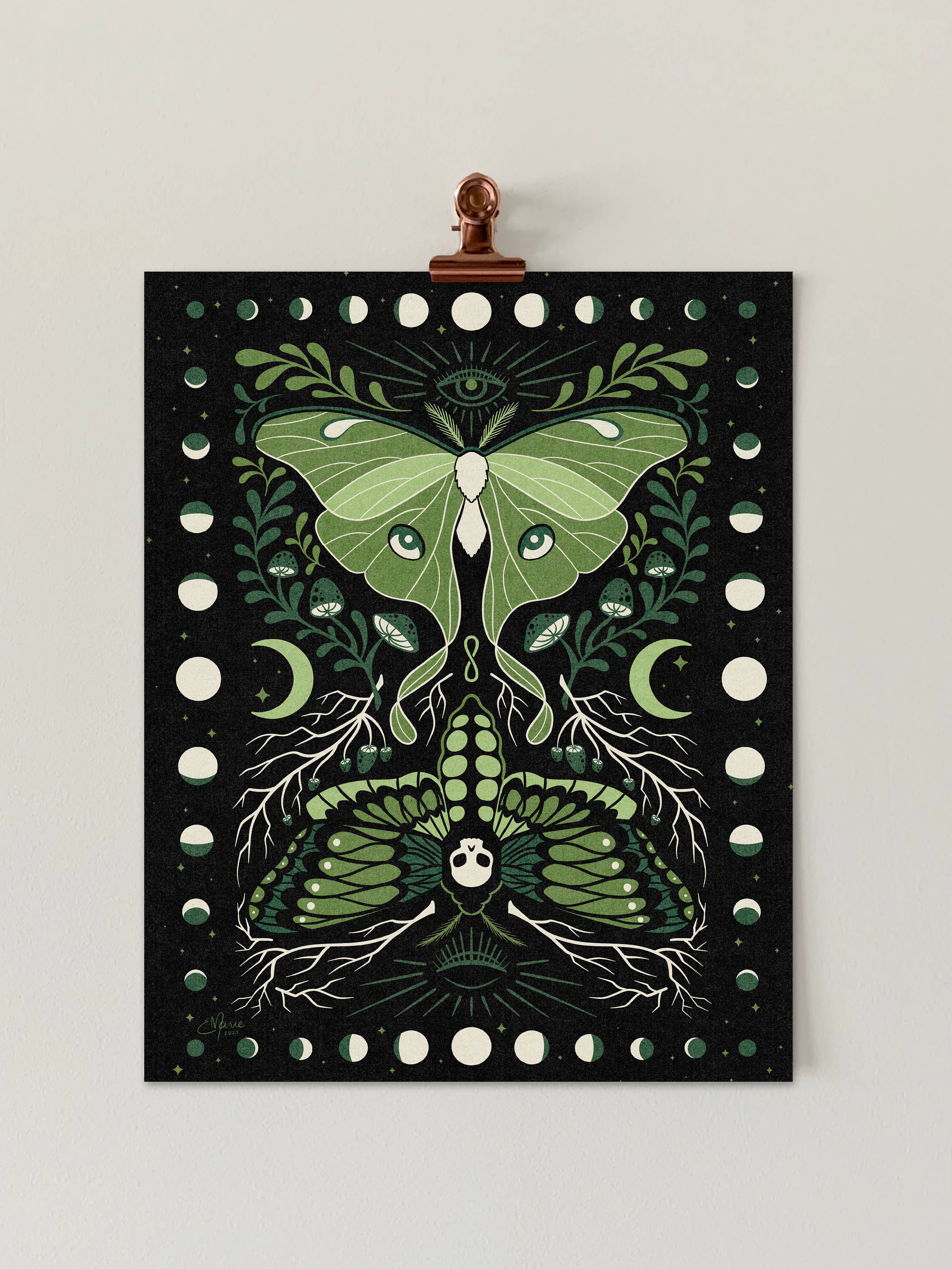 Luna Moth Witch – Diamond Art Club