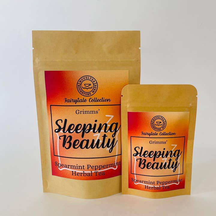 NovelTea Bookstore & Gifts - Wholesale Loose Tea - Sleeping Beauty Inspired - Peppermint Spearmint HERBAL TEA