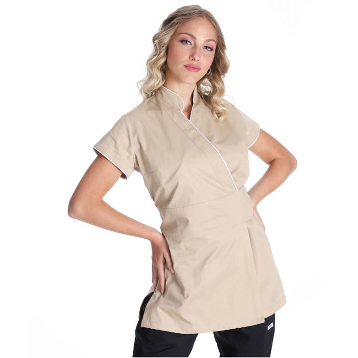 West Rose abbigliamento professionale - Wholesale Healthcare uniform – Women's - JASMINE SAND WORK KIMONO3