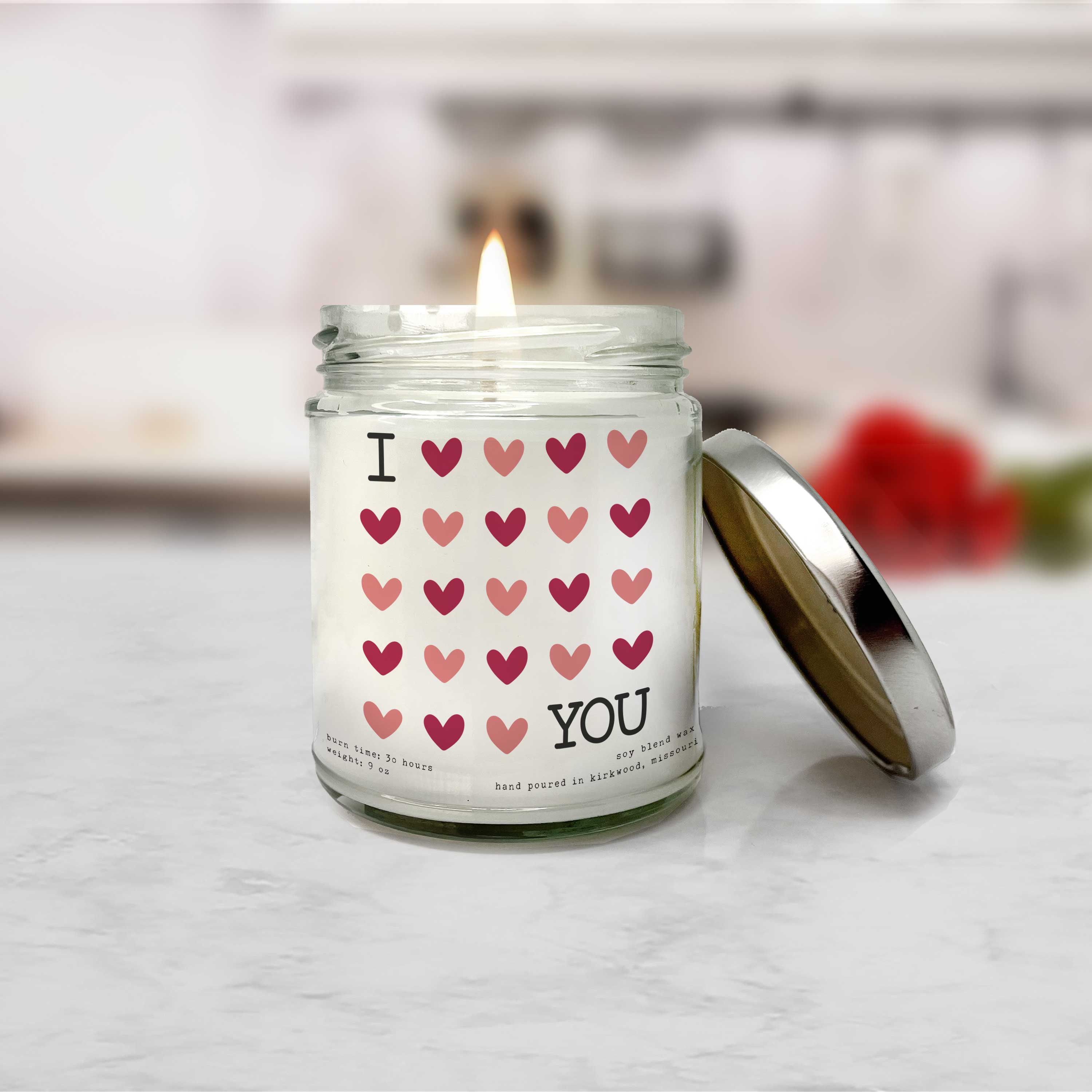 Wholesale Valentine's Day Candle with hearts - Cute Trendy Valentines' day  gift for your store - Faire