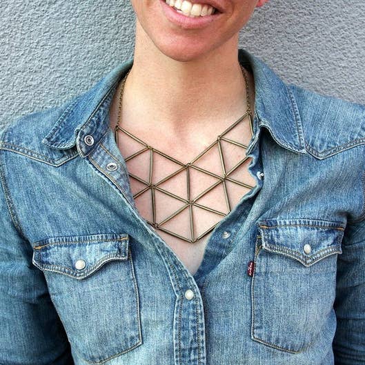 daniAWESOME - Wholesale Bib Necklace - Geometric Bib Necklace2