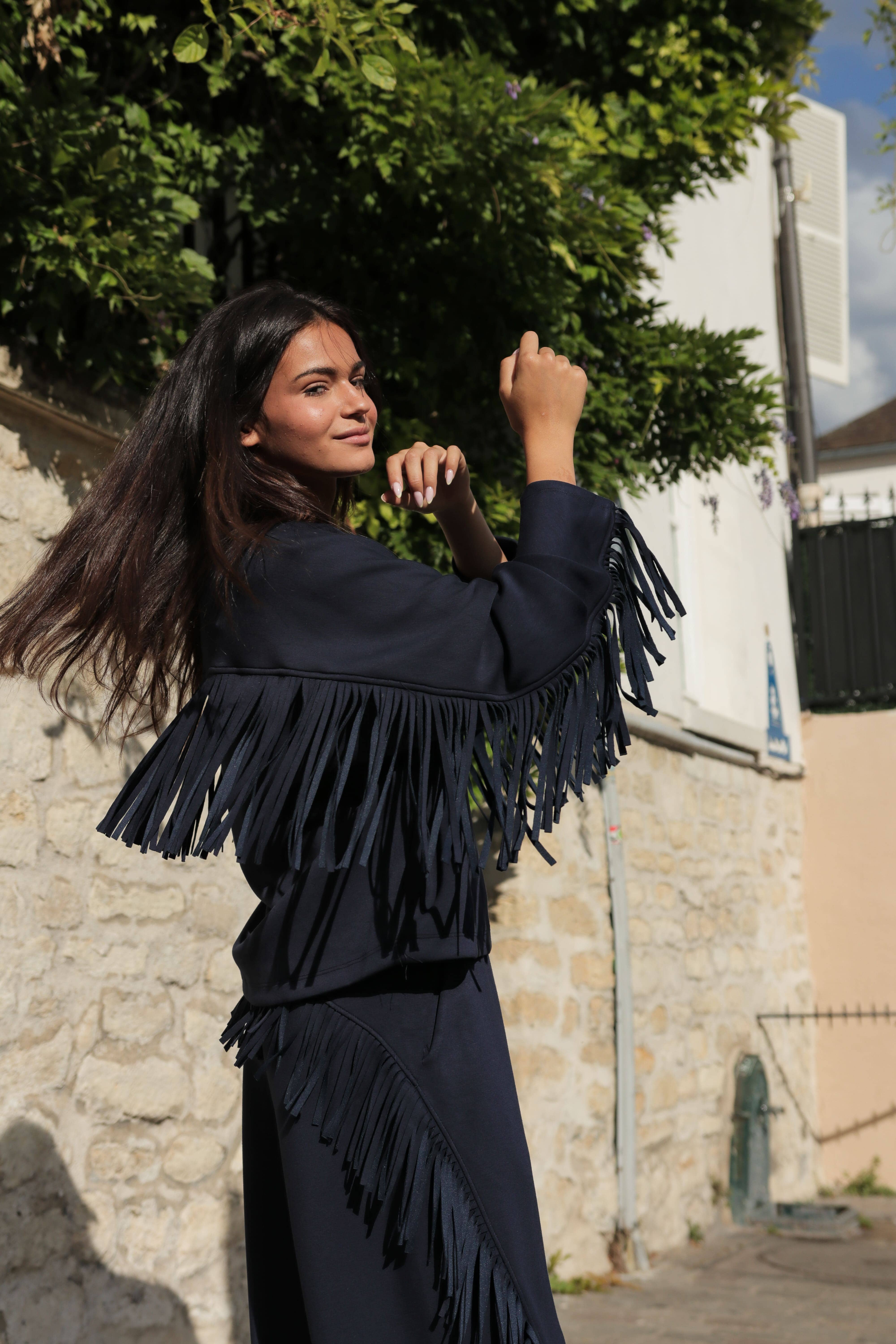 The Corner - Wholesale Pants - Women's - Riviera fringed pants1