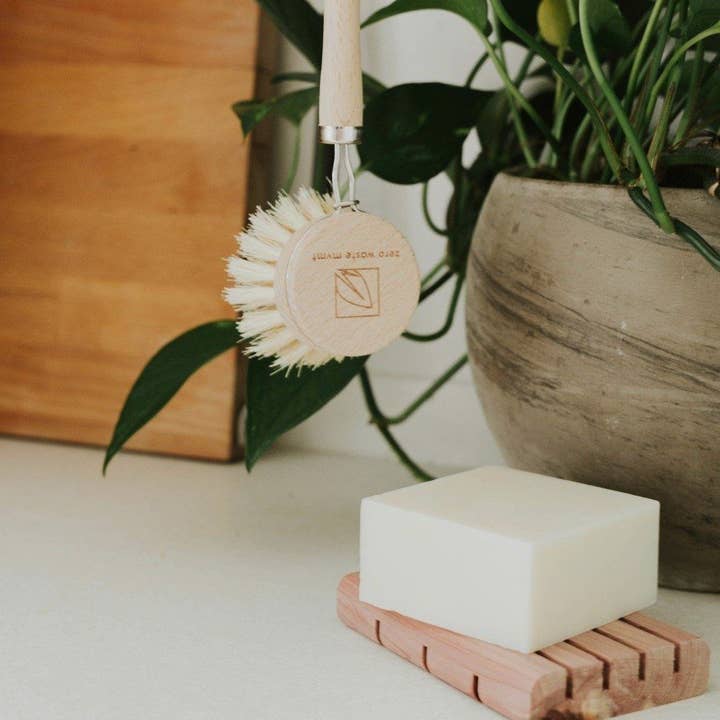 Zero Waste MVMT - Wholesale Dish Soap - Solid Dish Soap Bar | Bergamot + Lime | Vegan & Organic