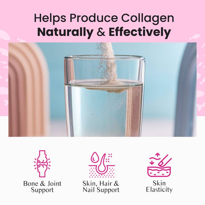 Wonderstripes - Wholesale Powdered Health Drink - Hydrolyzed Fish Collagen Peptides Powder with Vitamin C, by SKINUA - 200 g