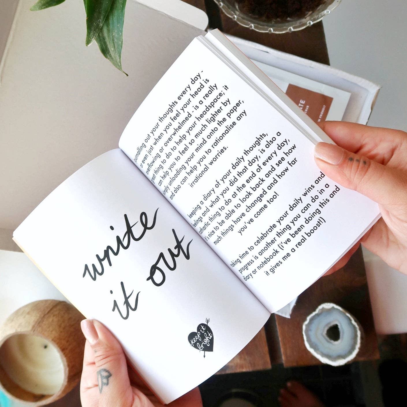 Keep It Bright – wholesale Self-help and personal development – the self-care book5