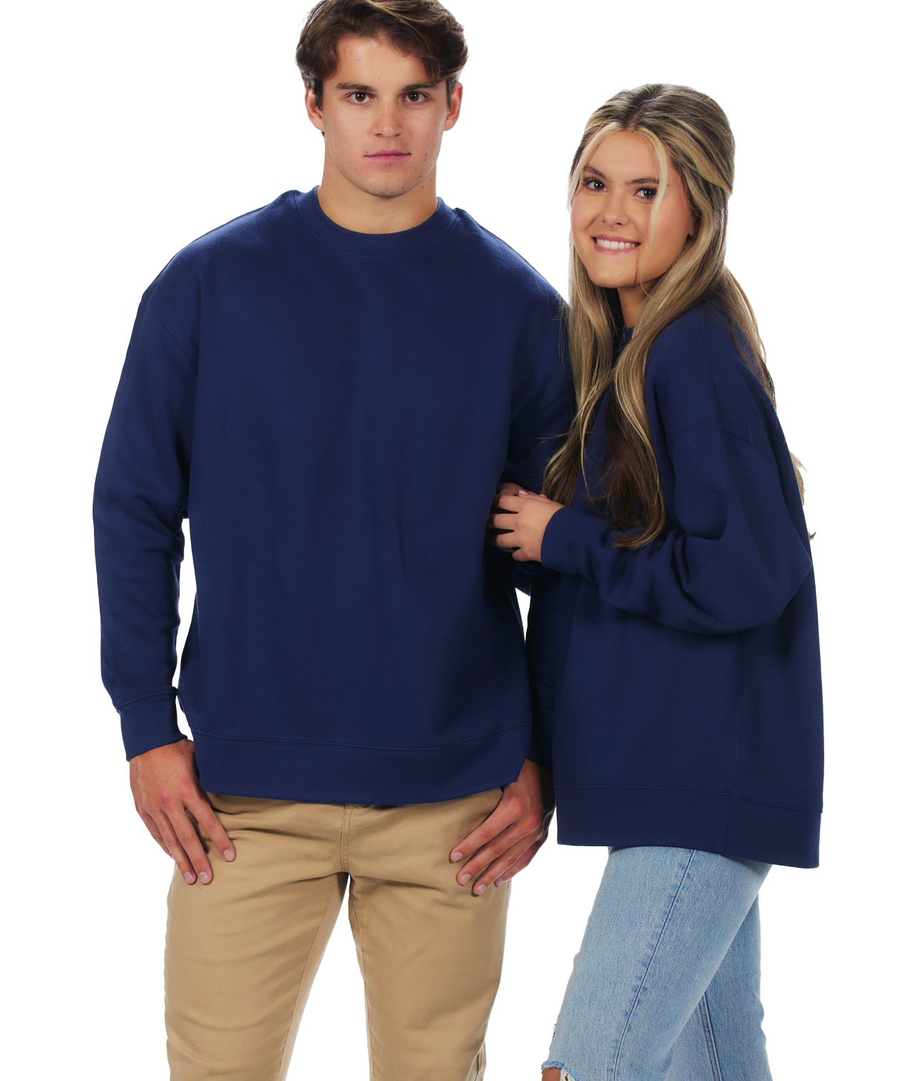 U.S. Apparel – wholesale Sweatshirt – Unisex – Unisex Snuggly Fleece Crew Neck Pullover46