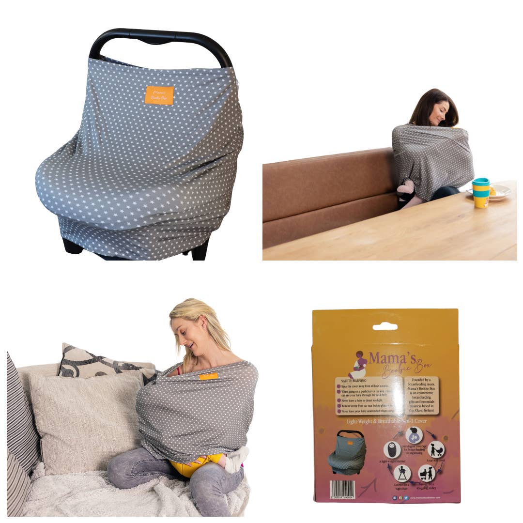 Mama's Boobie Box - Wholesale Nursing Cover - Maternity - Nursing Cover by Mama's Boobie Box