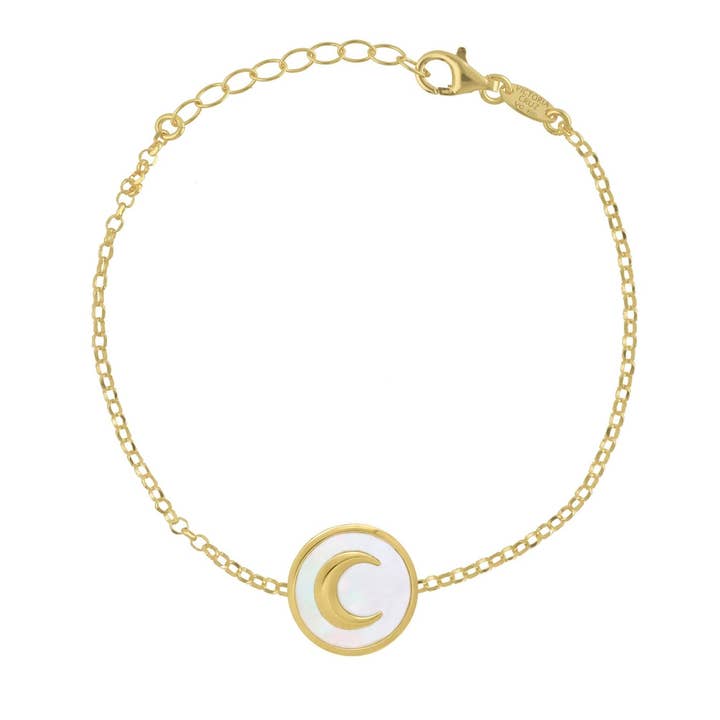 Bracciale luna Mum's Break madreperla per la vendita all'ingrosso da parte di Victoria Cruz