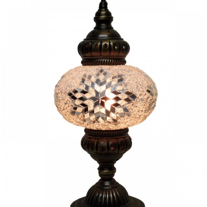Natto USA - Wholesale Accent/Desk Lamp - Mosaic Sultan Lamps 6" TLS61