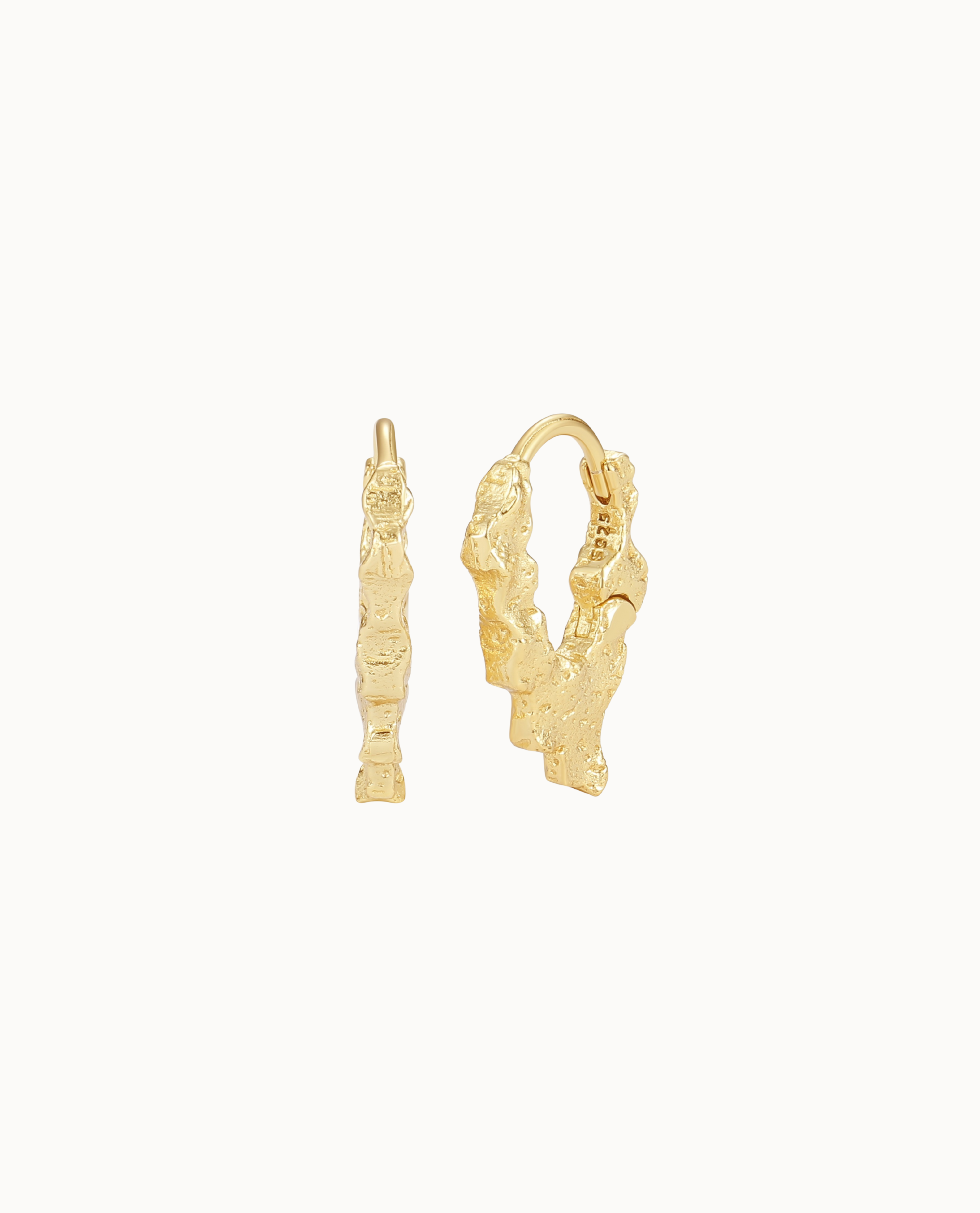 Nava Copenhagen - Wholesale Hoop Earrings - Nagaina Earrings - Gold Plated0