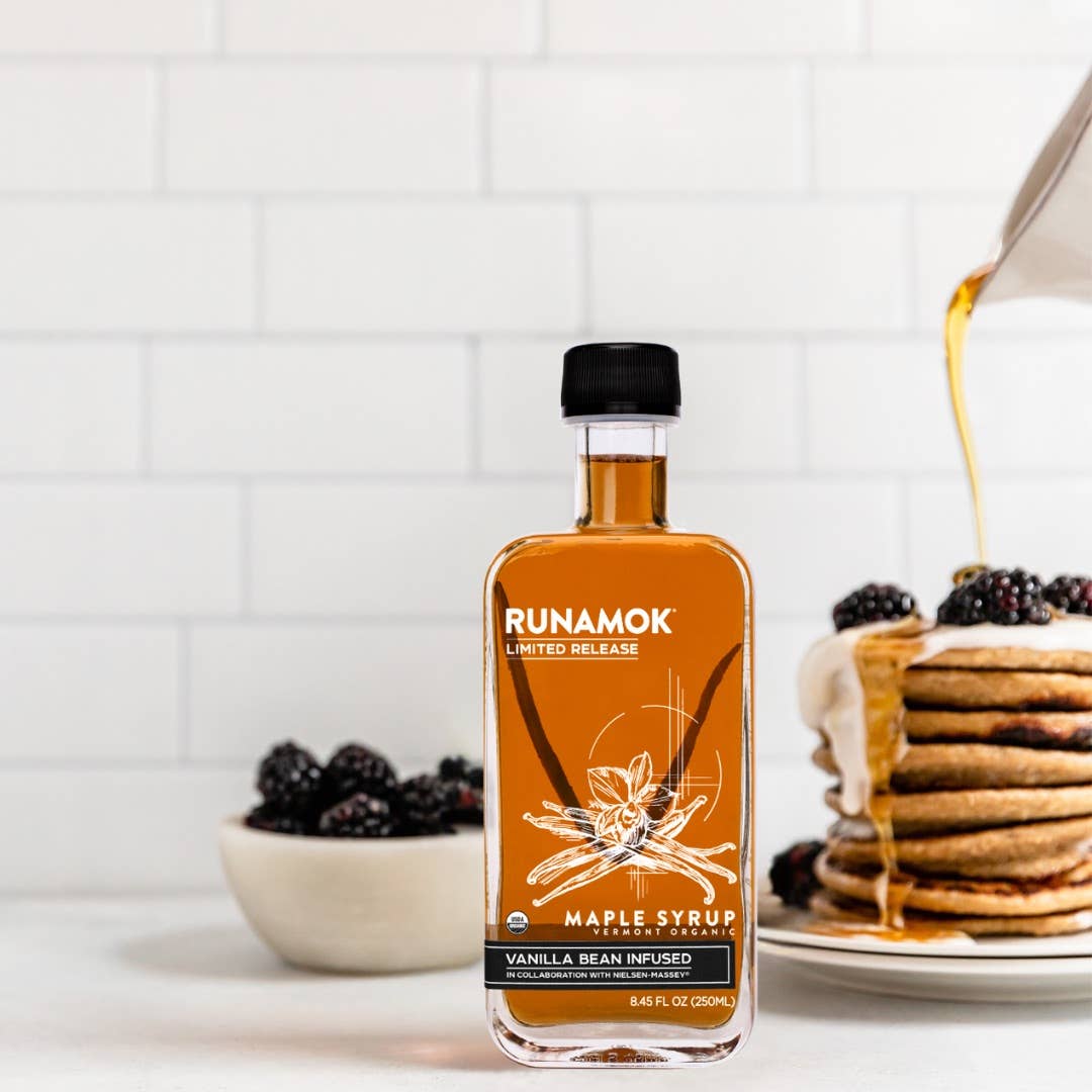 Runamok - Wholesale Maple Syrup - Vanilla Bean Infused Organic Maple Syrup 250ml3