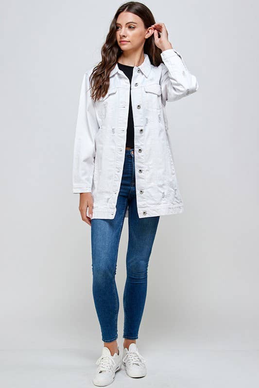 patrol jeans - Wholesale Denim Jacket - Women's - Women's Denim Jacket with Distressed (OPEN PACK)16