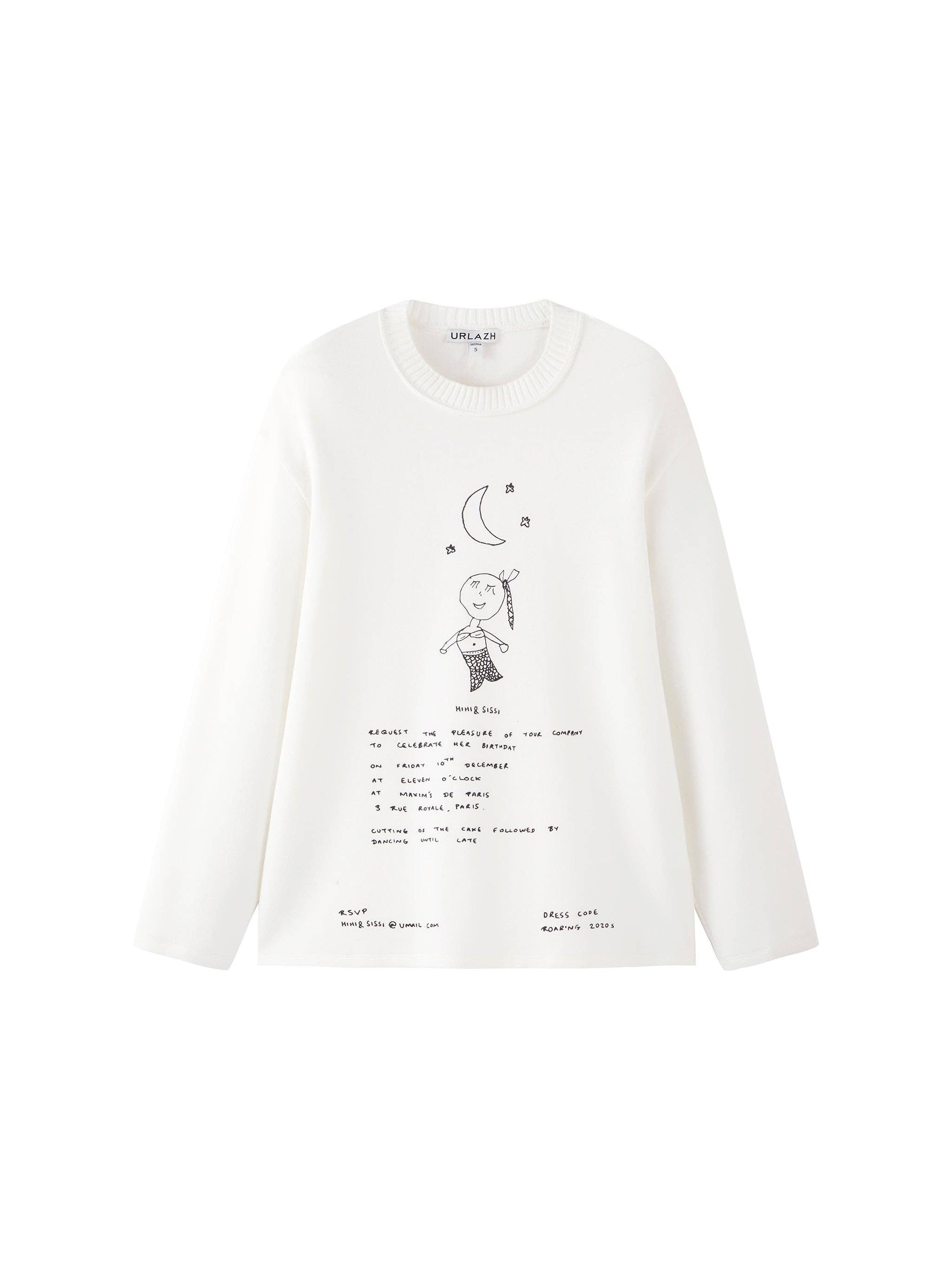 Urlazh - Wholesale T-Shirt - Women's - Mermaid Long Sleeve Tee