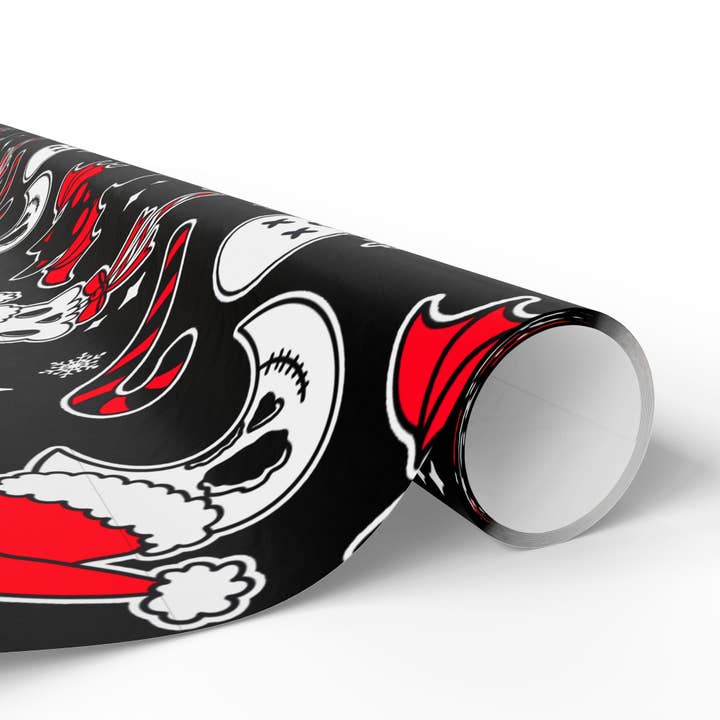 Goth Cloth Co. - Wholesale Flat wrap - Helliday Cheer Gift Wrap4