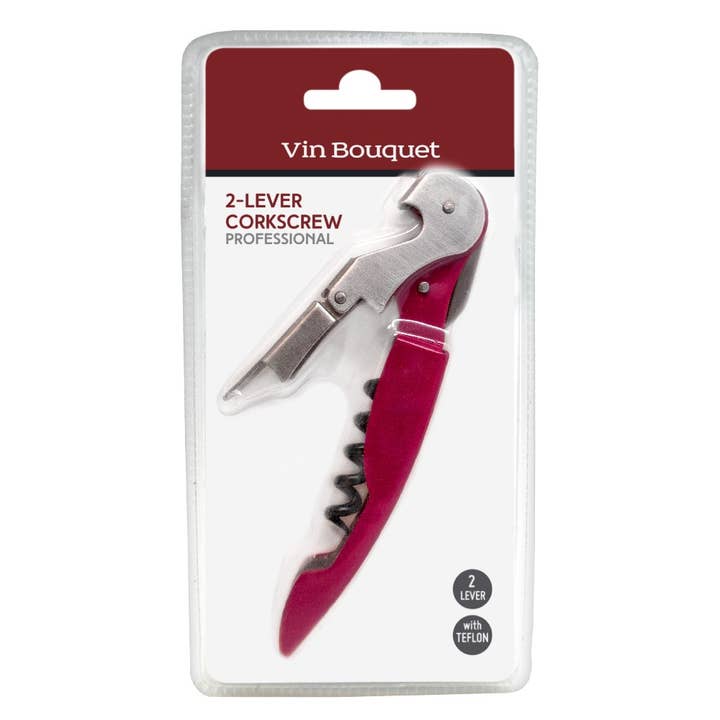 Vin Bouquet (Find It Import & Export Sl) - Wholesale Bottle/Wine Opener - Bordeaux 2-Stroke Corkscrew2