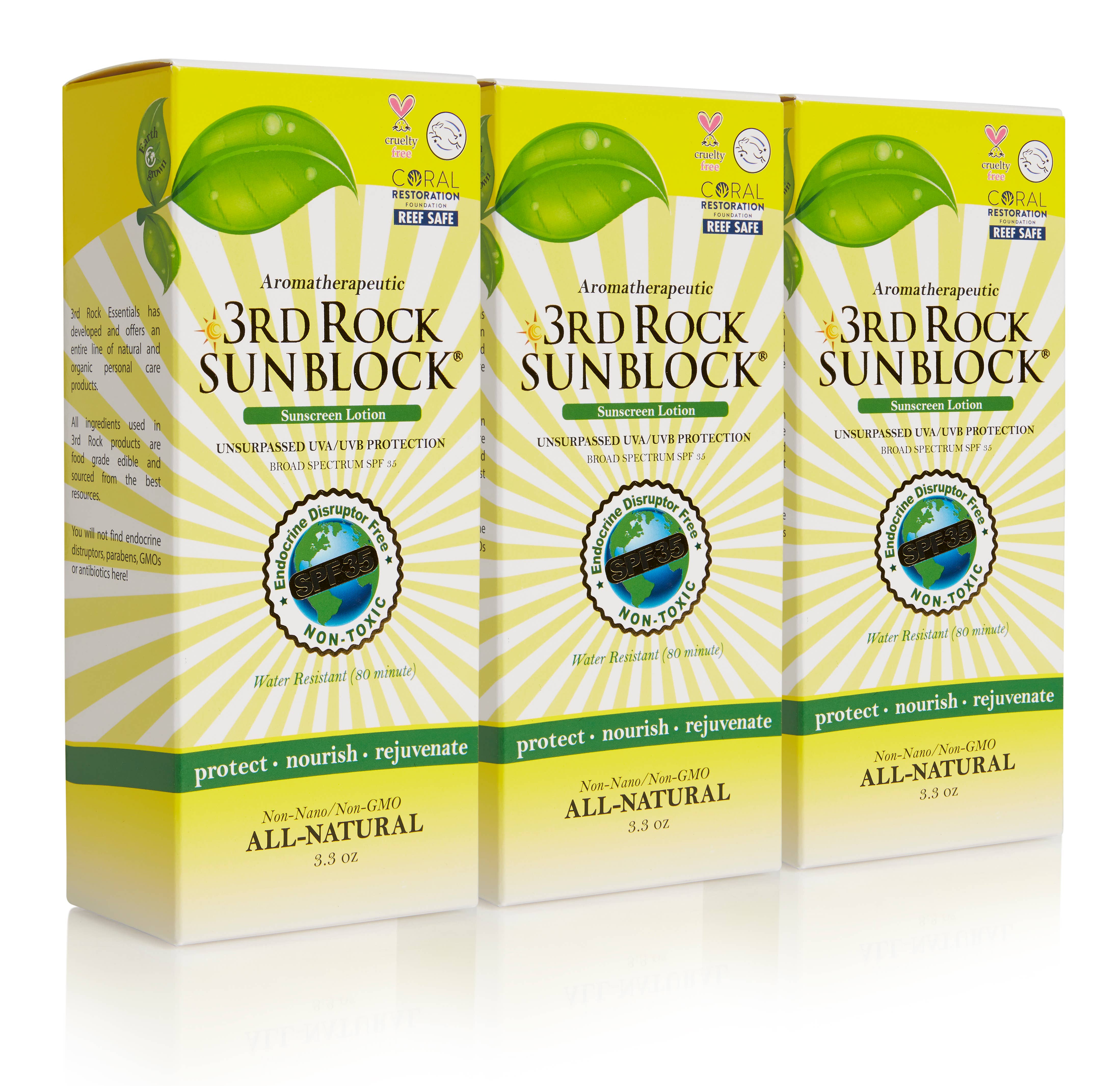 3rd Rock Essentials - Wholesale Sunscreen - 3rd Rock Sunblock SPF 35+ Sunscreen Lotion4