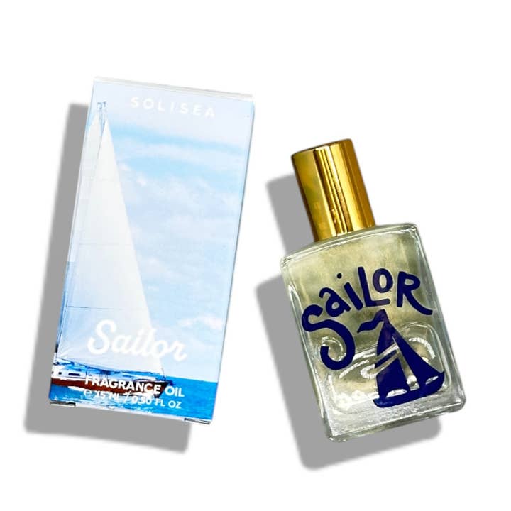 Parfum à l'huile SAILOR Roller • Air salin & Cyprès pour la vente par Solisea