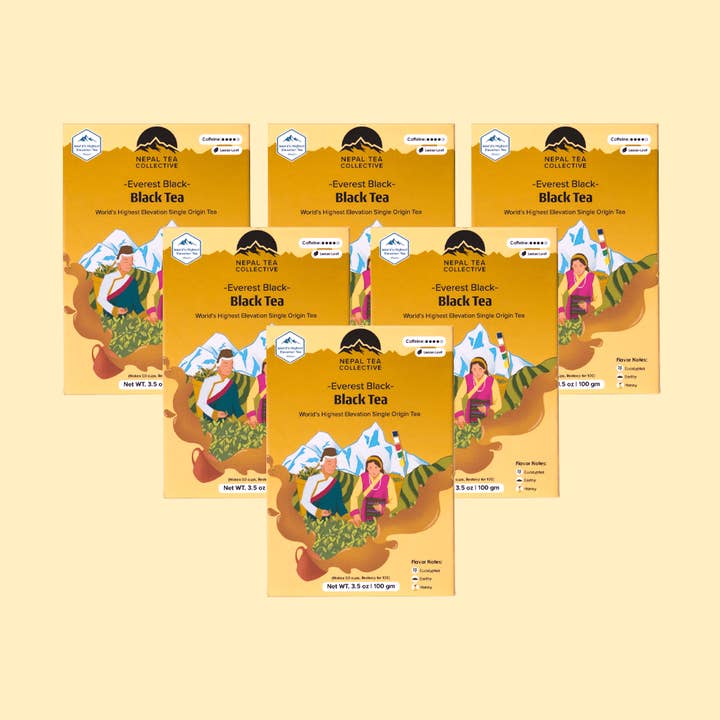 Everest Black (Top of the World Tea) | Retail Package for wholesale by Nepal Tea Collective