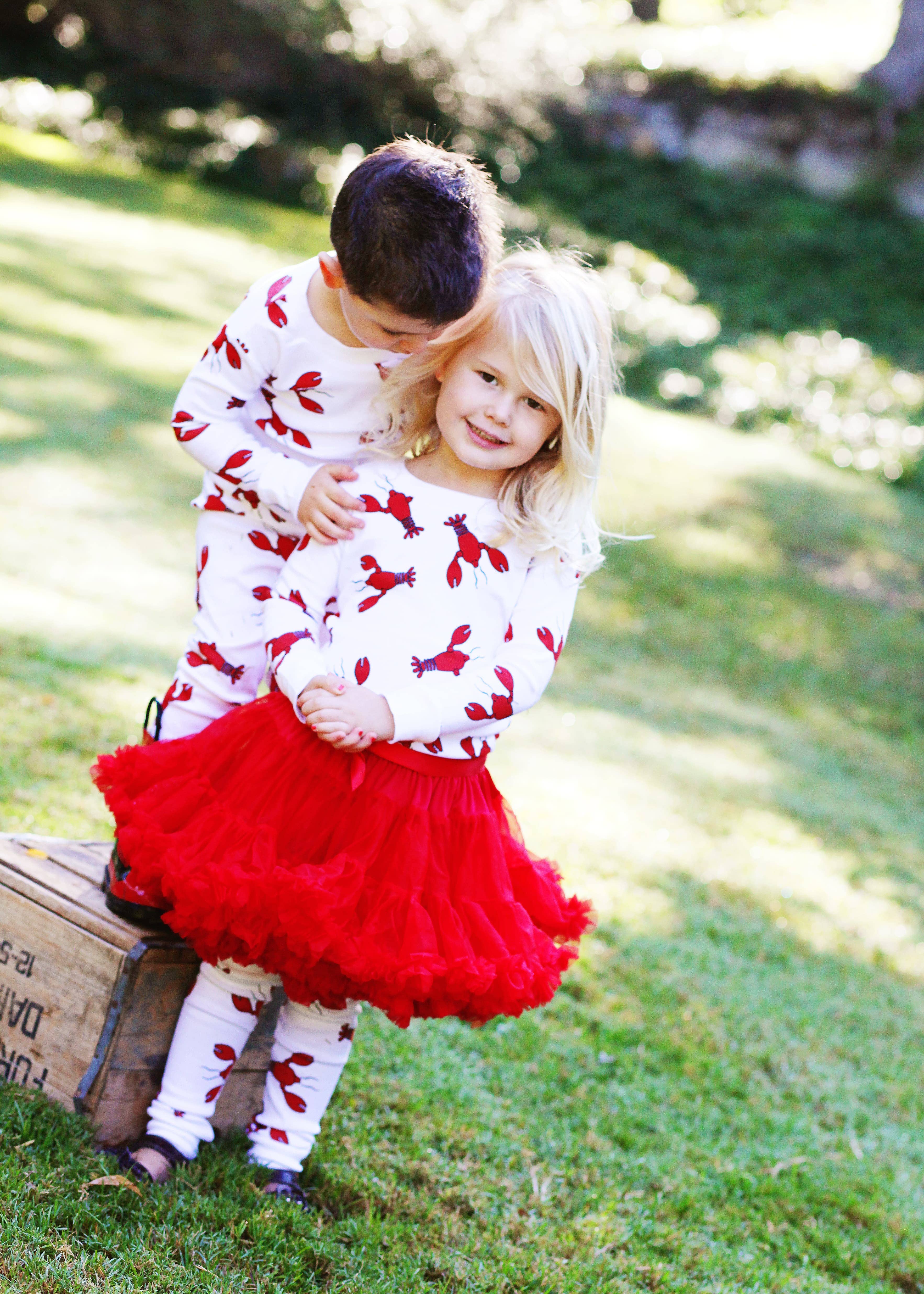 New Jammies - Wholesale Sleepwear Set - Kids - Lobster/Crawfish Organic Pajamas1