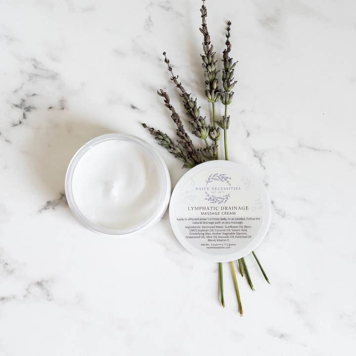 Naive Necessities - Wholesale Body Cream/Lotion - Lymphatic Massage Cream1