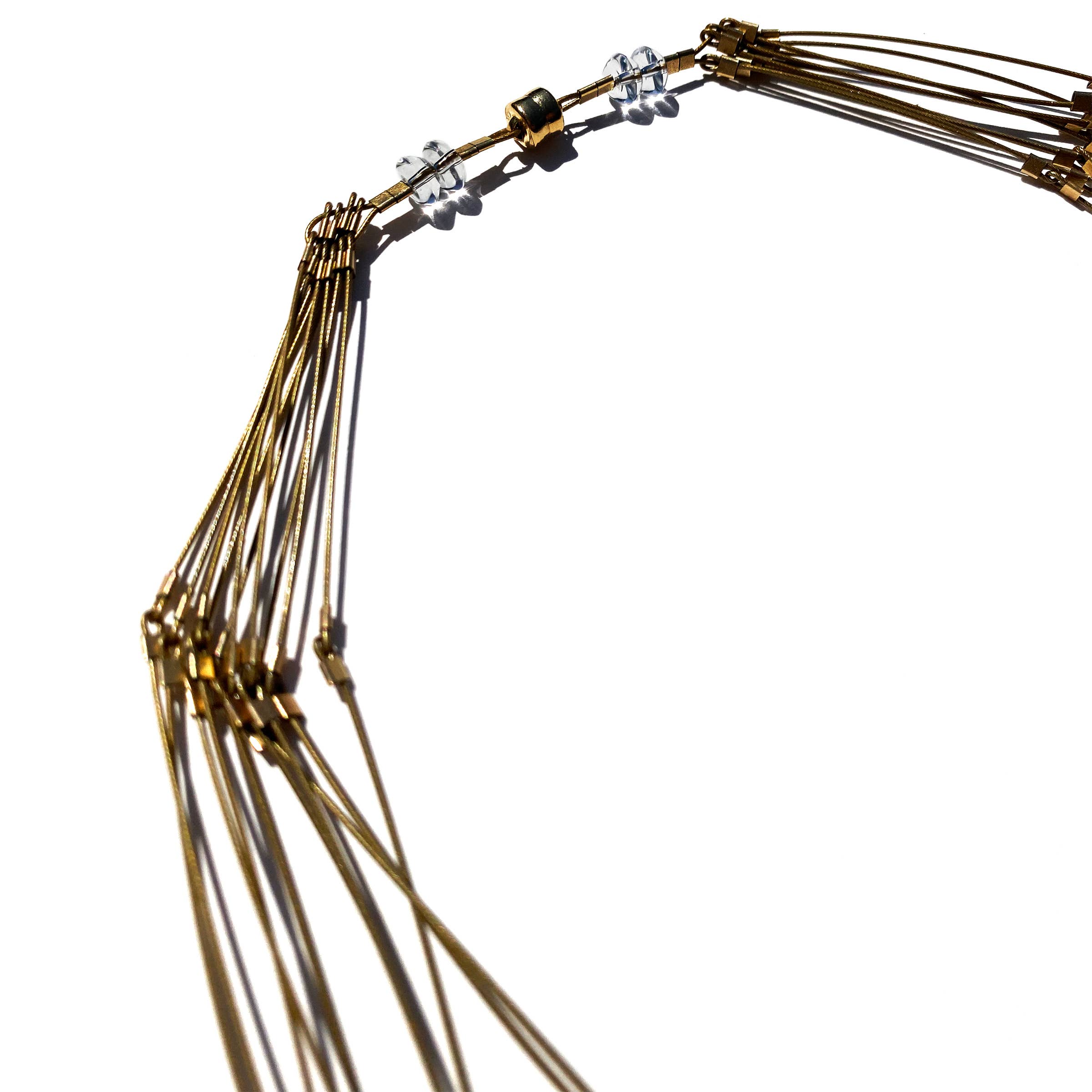 Meghan Patrice Riley – Colar de elos e correntes por atacado – Colar Segmentos de Linha 18" (Curto)2