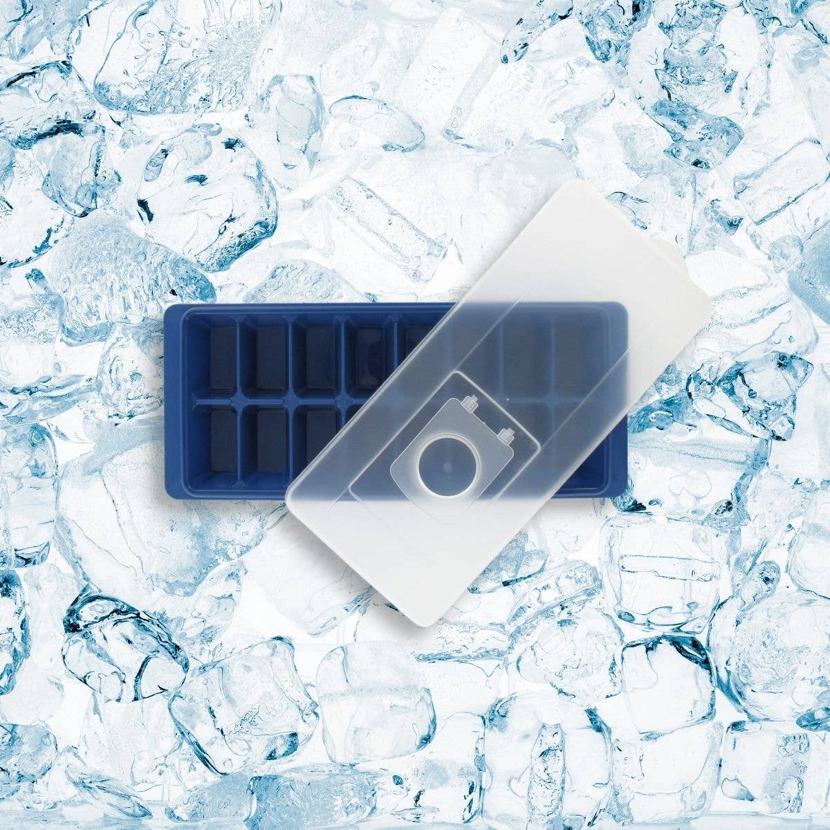Zenker - Wholesale Ice Tray/Mold - Ice cube tray with lid capacity of 16 ice cubes Fackelmann Bar Concept1