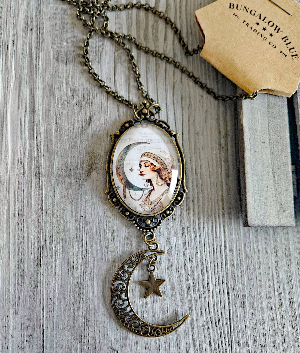 Bungalow Blue Trading Co - Wholesale Pendant/Charm Necklace - Gypsy Love Song Tassel Necklace2