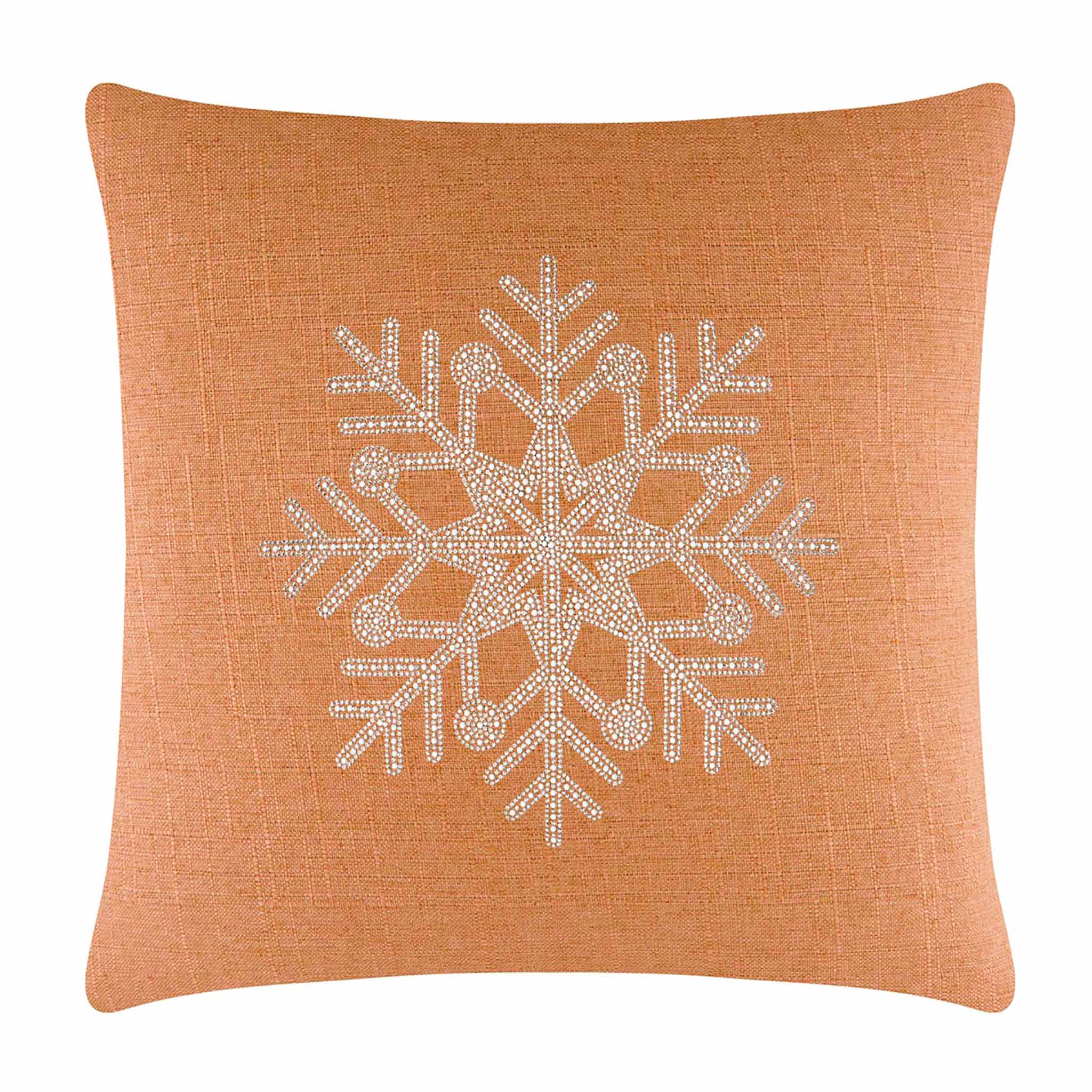 Sparkles Home - Wholesale Throw/Decorative Pillow - Rhinestone Snowflake Pillow55