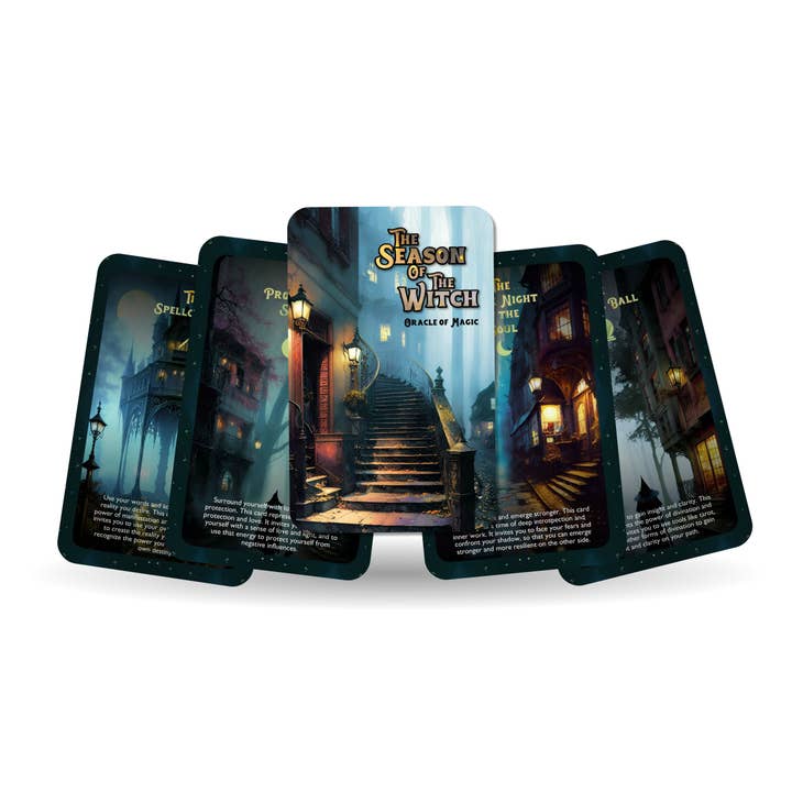 IBIZA TAROT – Cartas de tarô por atacado – A Temporada das Bruxas - Oráculo da Magia5