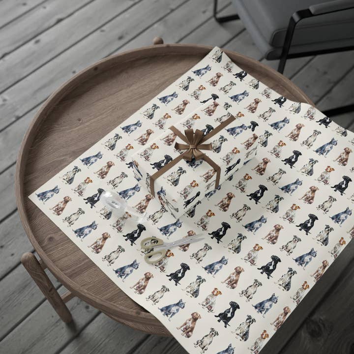 Lokipawz - Wholesale Wrapping Paper Roll - Pitbull Wrapping Paper Roll14