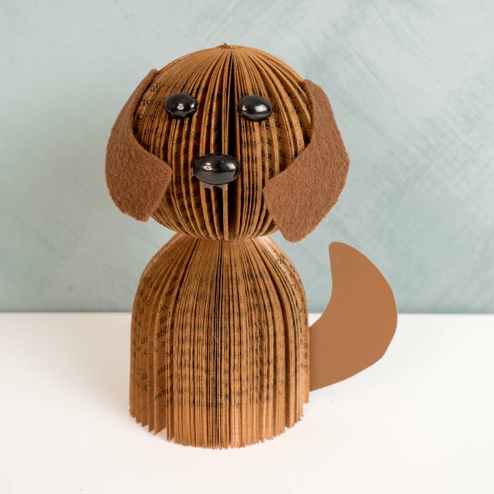 Root To Vine – wholesale Dekorativt bordsobjekt – Boka hundhyllskötare-Litterär hundälskarepresent-semestergåva0