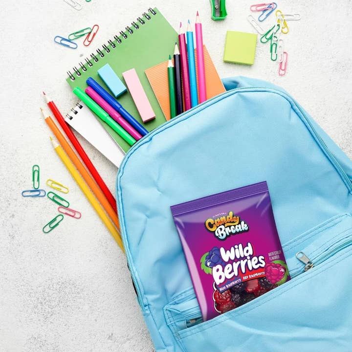 Pistest - Wholesale Gummy - Candy Break Wild Berries Soft Candy 113 gr 4oz Halal3