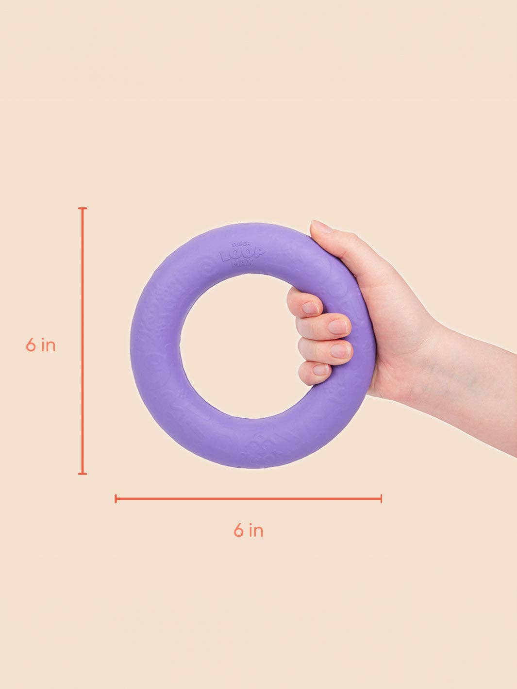 Yomp Dog Toys and Accessories - Wholesale Pet Chew Toy - Dog - Super Loop MAX: All-Natural Rubber Teether and Toss Ring2