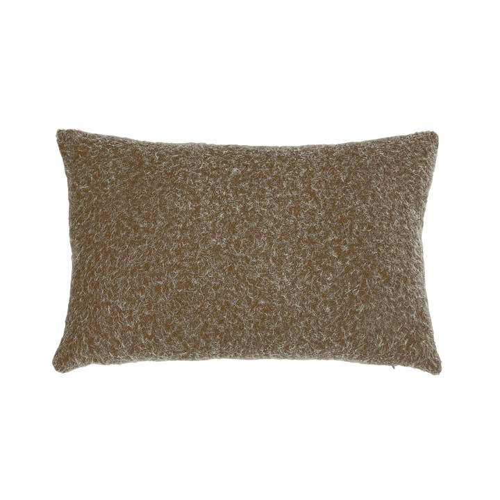Retroplush fluff brown cushion 60x40cm for wholesale by Opjet Paris