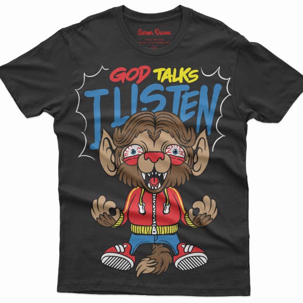 Dieu parle, j'écoute pour la vente par aarondavoe