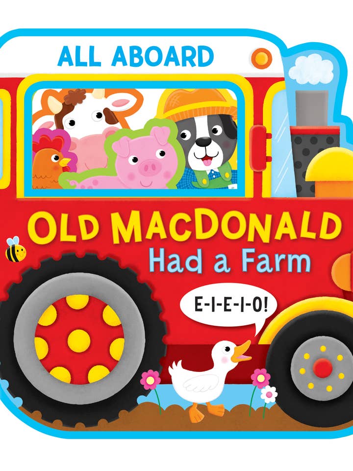 All Aboard! Old MacDonald had a Farm (Shaped Foam Book) for wholesale by Kidsbooks Publishing