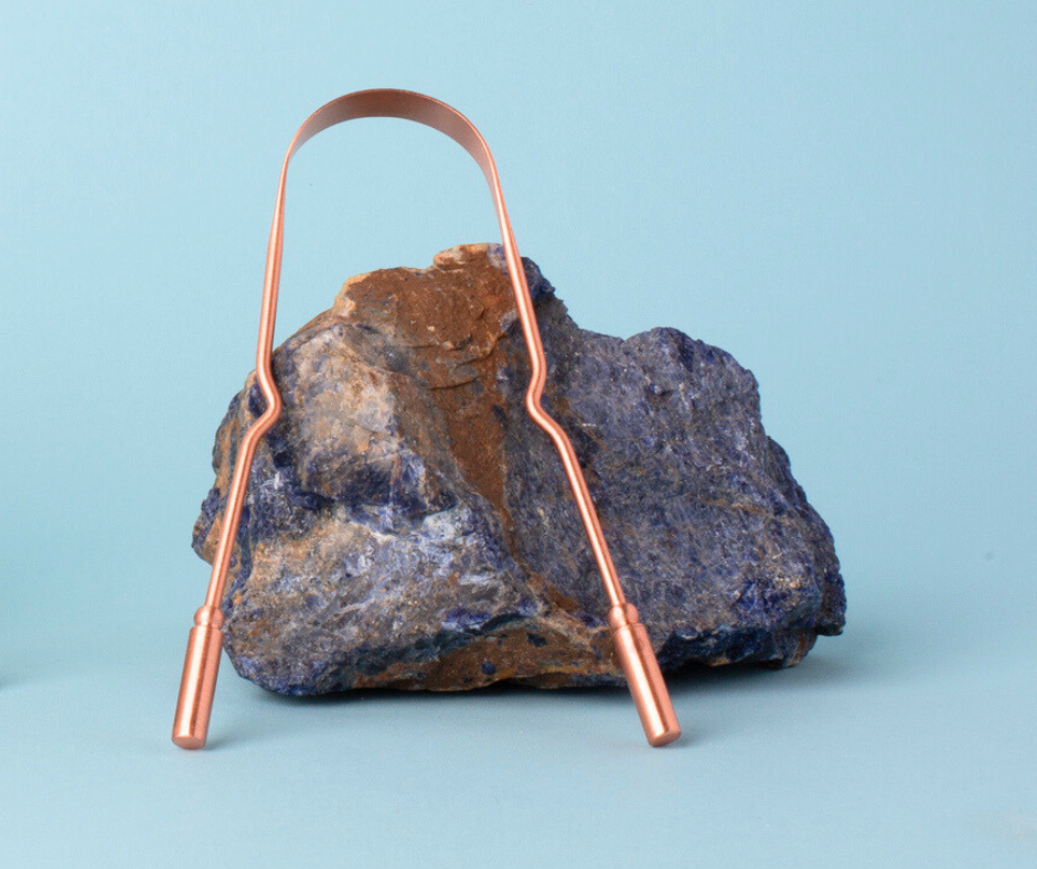 MamaP - Vente Gratte-langues - MaMap Grattoir à Langue Cuivre1