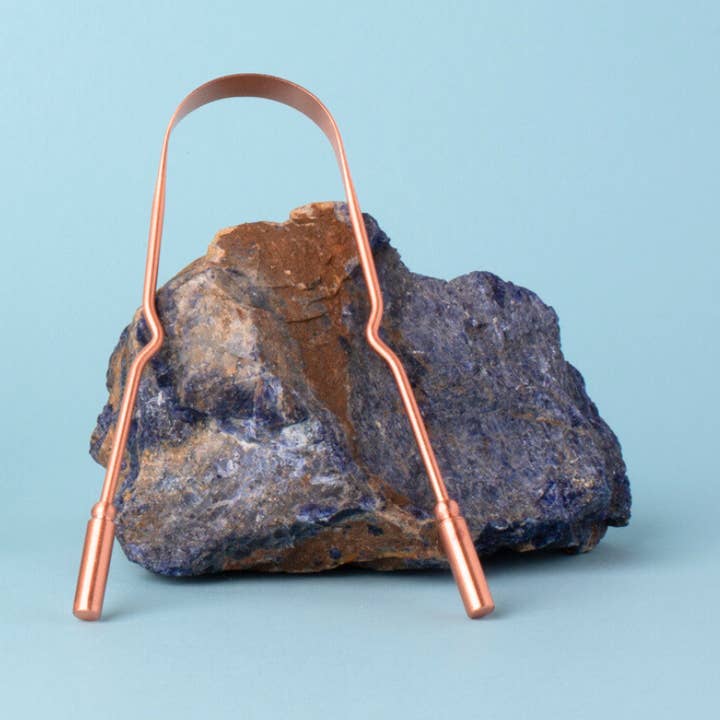 MamaP - Vente Gratte-langues - MaMap Grattoir à Langue Cuivre1