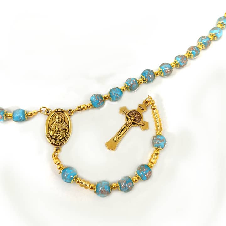 ALBATROS S.R.L. - Wholesale Beaded/Pearl Necklace - MURANO glass bead ROSARY fashion gift idea elegant jewelry8