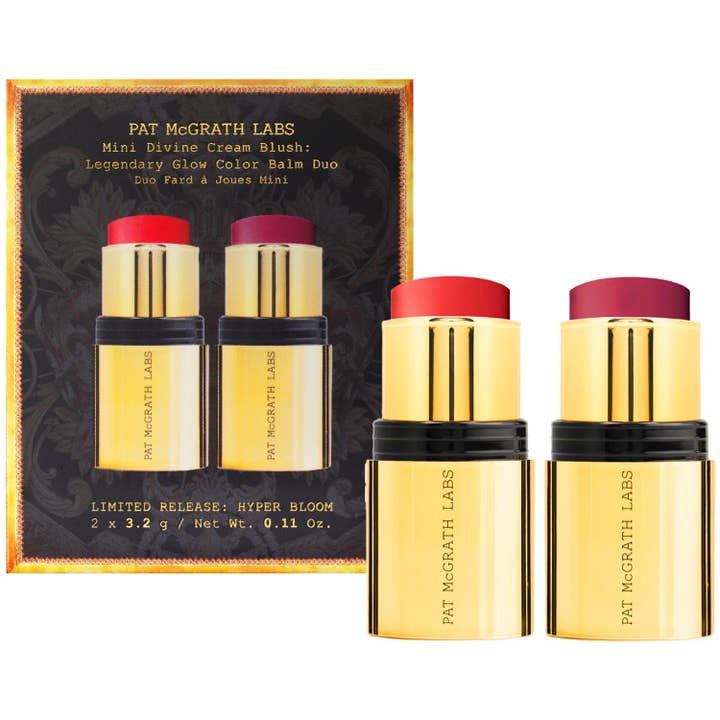 Pat McGrath Mini Divine Cream Blush: Legendary Glow Colour Balm Duo for wholesale by Beauty Goddess