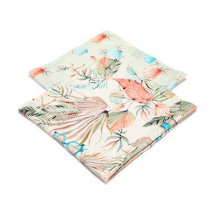 Bamboo Muslin Cloth Diaper - Boho Girl and Boho Shells for wholesale by La Millou USA