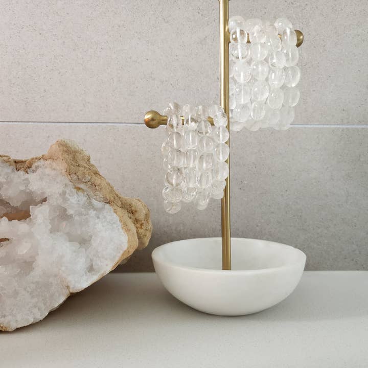 Clear Quartz Nugget Bracelet for wholesale by The Queen of Quartz