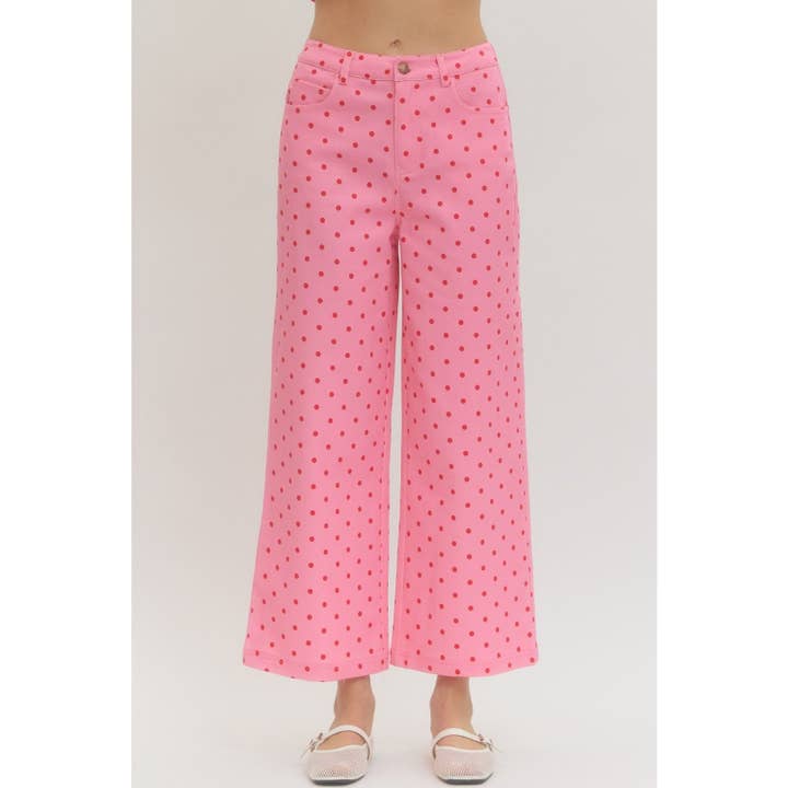 Pantalon large à pois pour la vente par STYLE USA