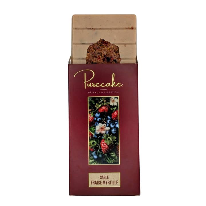 Blaubeer-Erdbeer-Shortbread für den Großhandel von Purecake