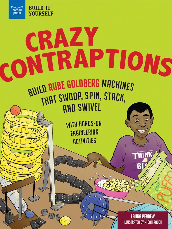 Crazy Contraptions: Build Rube Goldberg Machines That Swoop for wholesale by Baker & Taylor Publisher Services