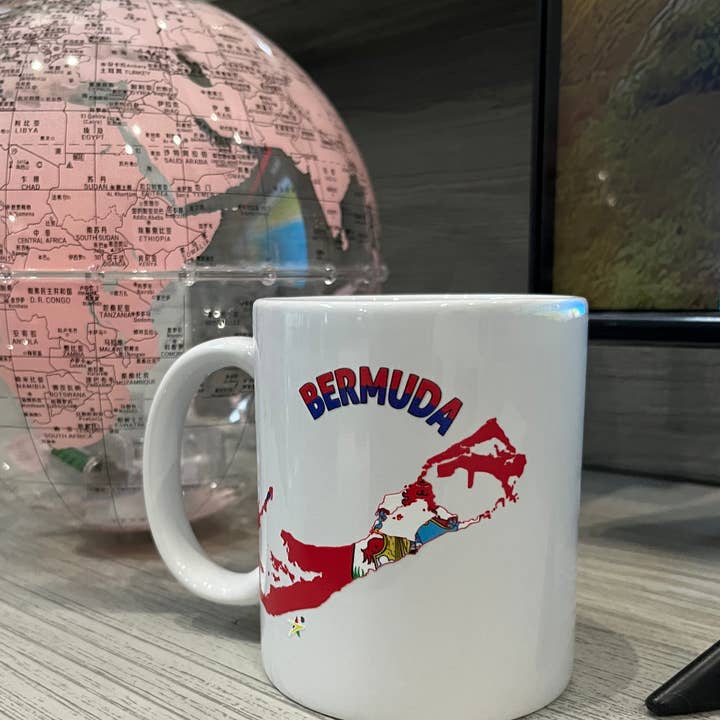 "Bermuda" Country Coffee Mug 11 oz (Medium) 15 oz (Large) for wholesale by 7 Star