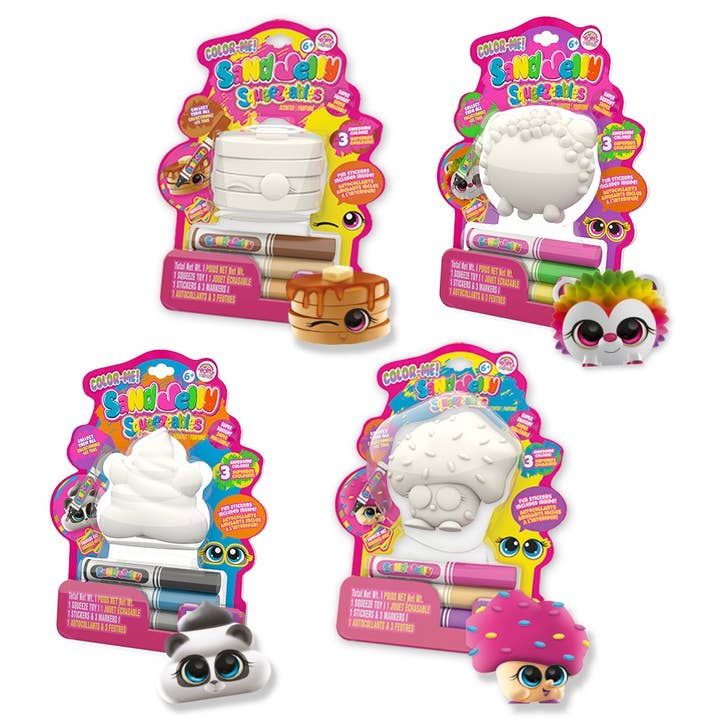 DIY Color Me Sand Jelly Squeezeables for wholesale by YOYO World