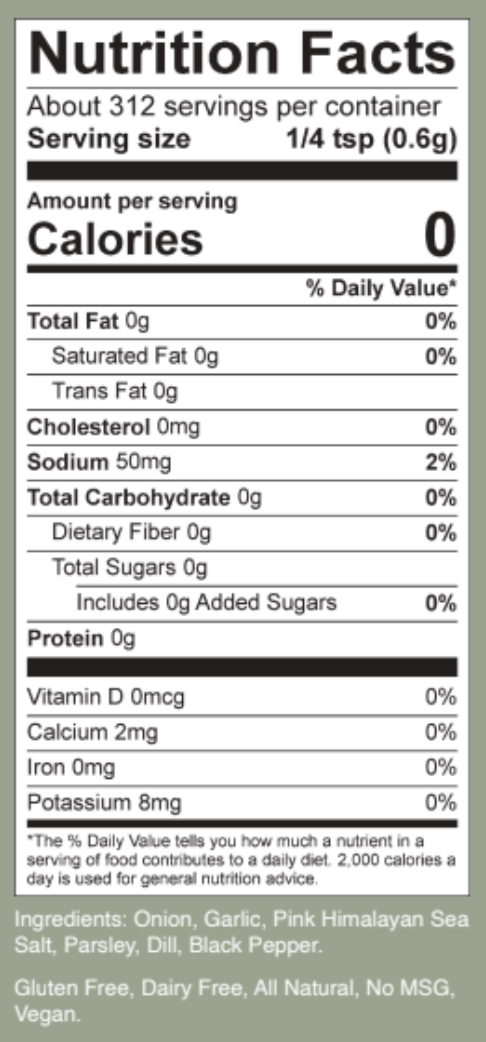 Clean Monday Meals - Vendita all'ingrosso Mix di spezie secche - Miscela di condimenti Ranch7