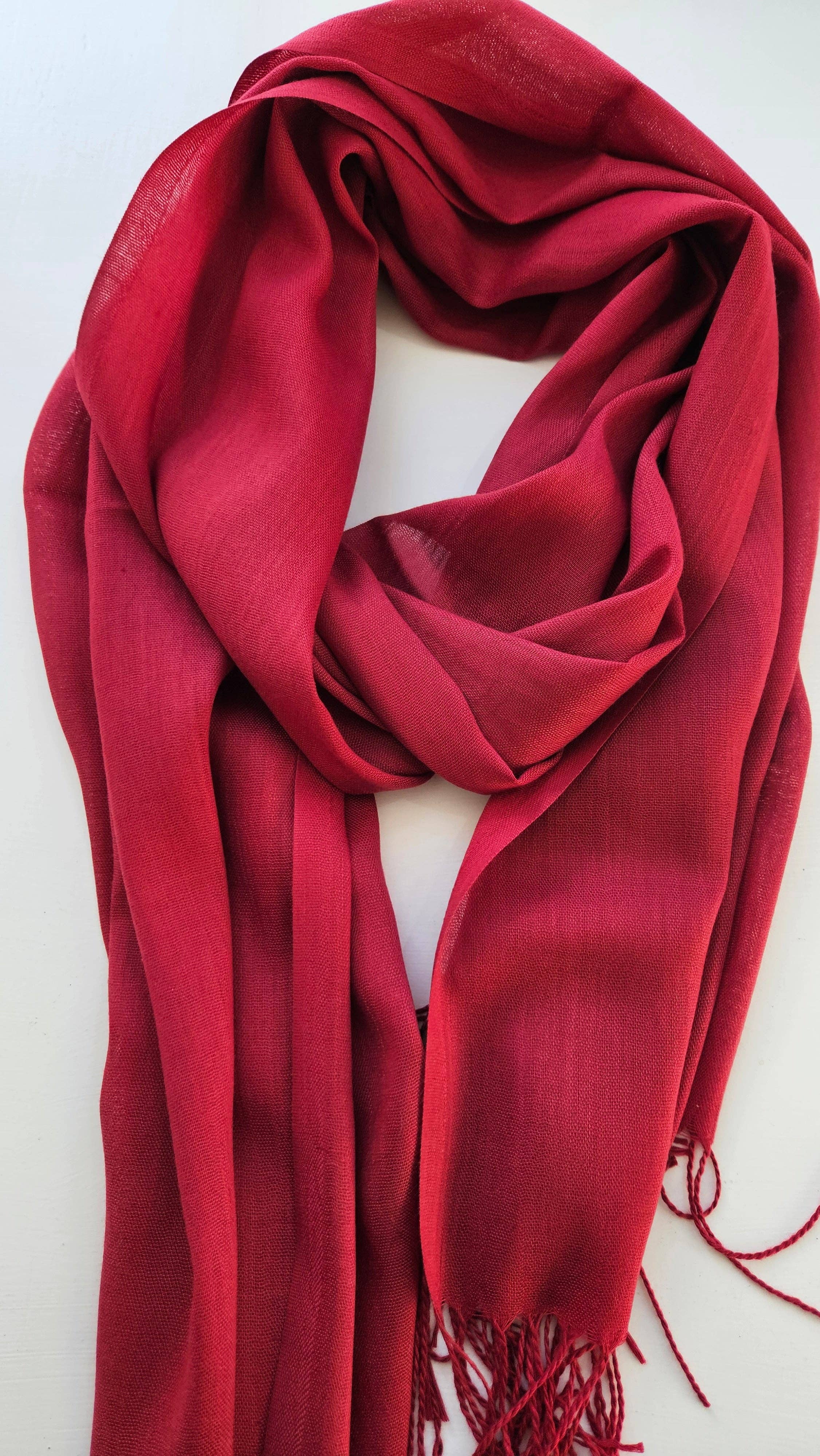 Shimena - Wholesale Scarf - Women's - Lightweight Plain Scarves4