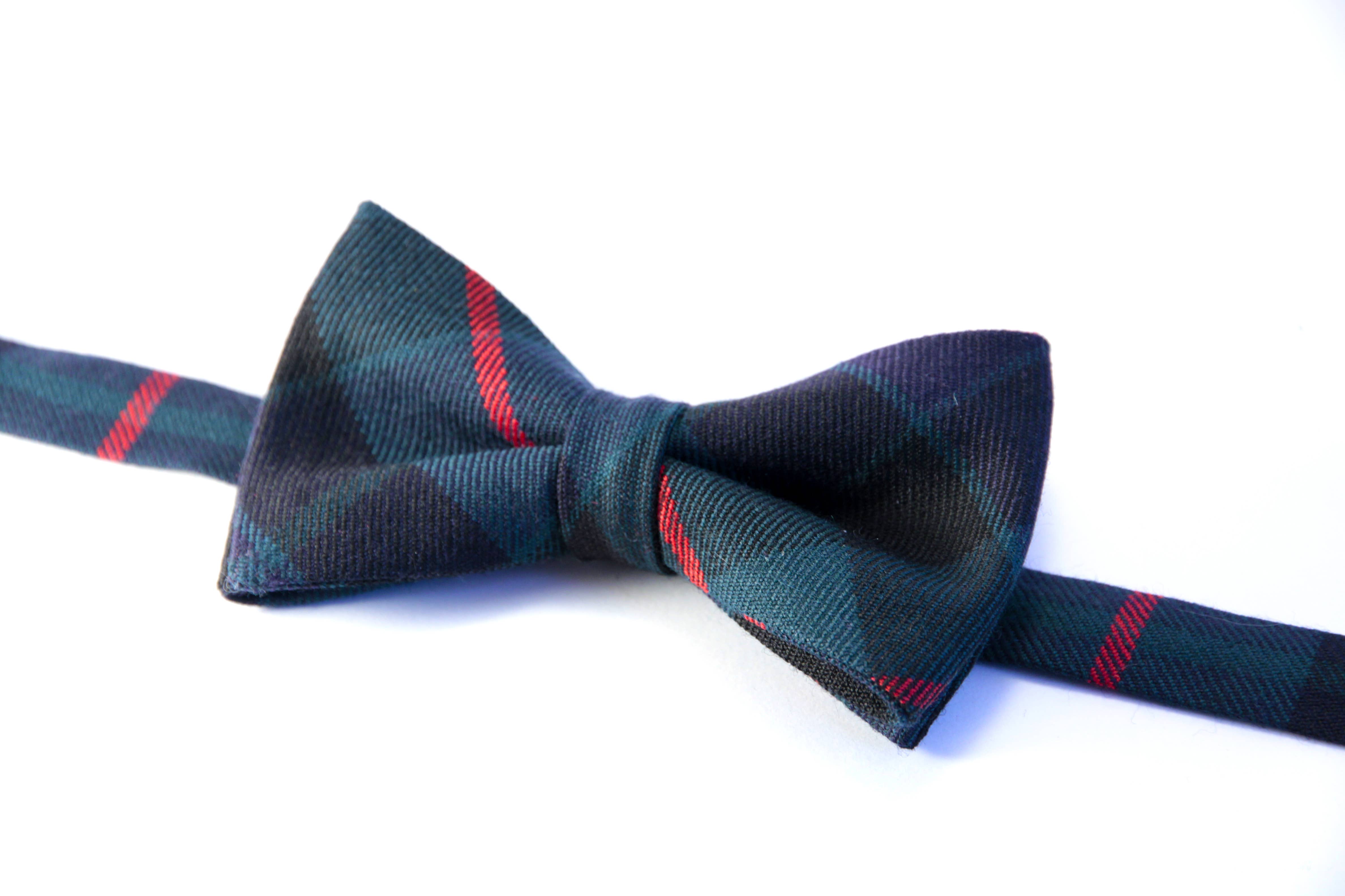 The Edinburgh Bow Tie Co. - Wholesale Bow Tie - Men's - Pre-tied Bow Tie - Gunn Modern Tartan1